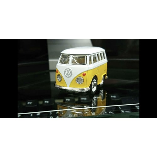 FunnyWagen Bus, 4 Metallic Colors, Set of 4