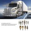 134PCS R134a Kit Car AC Valve Core Refrigeration Tire Valve Stem Cores  Maintenance Technician