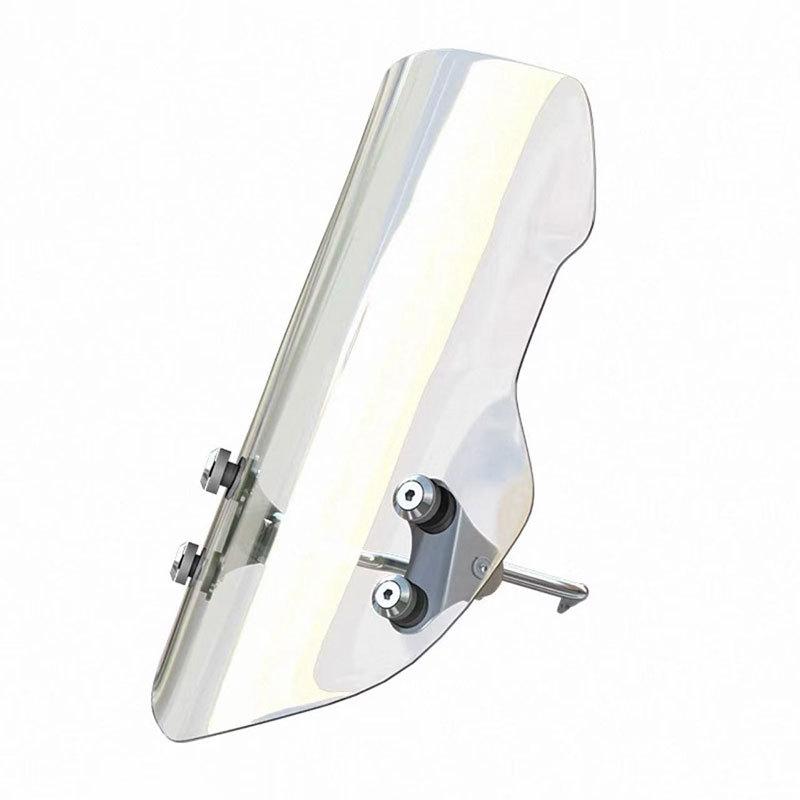 For QJMOTOR SRK 600/550 Motorcycle Windshield Screen Shield Windscreens Wind Deflectors Front Glass Increased Accessories