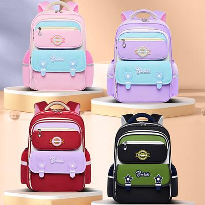 Children's Schoolbag - Sixth-grade Backpack with Reduced Burden, Backrest, Spine Protection, Waterproof, Casual Large-capacity Backpack