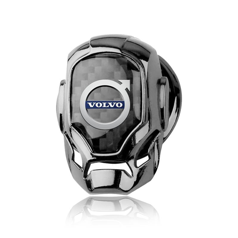 

1Pcs Car One-Click Start Buttons Protective Cover Emblem Decoration For Volvo XC60 XC90 S60 S80 S40 V40 V60 V70 V50 XC70 чёрный