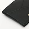 Men's Leather Wallet 2S Grablk -Premium Black Grained Napa Leather Wallet with Coin Pocket & 4 Card Slots - Luxury Slim Bifold Design