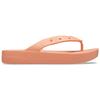 Crocs Classic Cloud Flip Flops Women Footwear Papaya-Red 207714-83E
