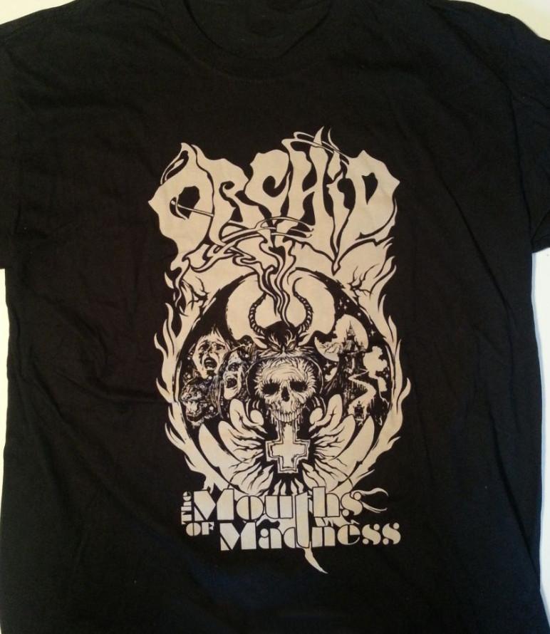 Vtg ORCHID Band Music Lover Heavy Cotton Full Size Men Women Shirt DI454 Unisex T-Shirt S