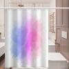 Bathroom Thickened Waterproof Curtain Mildew Proof Shower Curtain Shower Partition Curtain Shower Curtain Bathroom Curtain Free Perforation