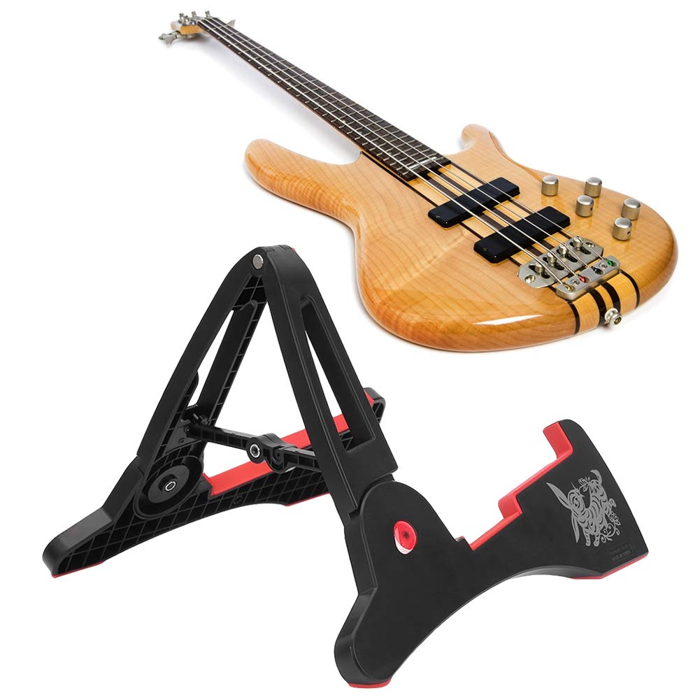 Bigking Guitar Stand, Foldable Classical Electric Guitar Stand Frame Support Portable Musical Instrument Accessories