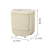 Zuo Zhou Folding Wall-Mounted Household Trash Can