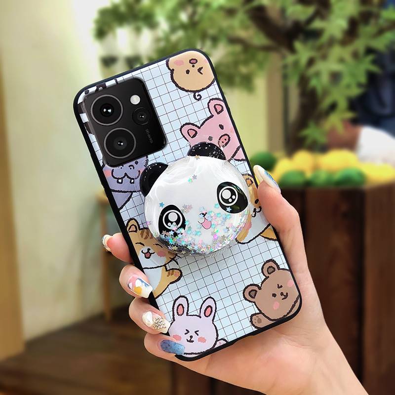 Glitter Cartoon Phone Case For Nokia HMD Skyline Skin Feel Silicone Dirt-resistant Cute Protective Fashion Design TPU
