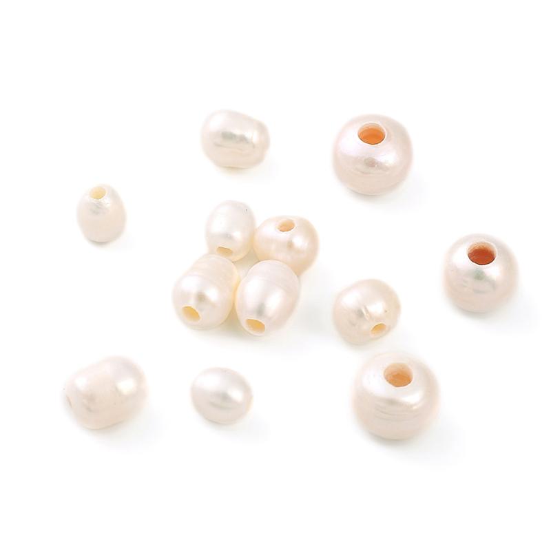 1-5Pcs Natural Freshwater Pearls Beads For DIY Necklace Bracelet Earrings Jewelry Making