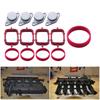 4*22mm/4*33mm Diesel Swirl Flap Blanks Bungs Intake Gaskets Kit for BMW E87 E46 E90/91/92 E39 E60/61 E38 E65 E83 E53 E70 M47 M57