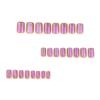 Aurora Cat Eye Purple Solid Color Manicure Short High-end Light Luxury Nails Internet Celebrity Popular Nail Film