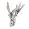 Foldable Multitool Pliers Silver Stainless Steel Tool High Strength Multi Tool  Home Repair