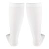 Truform mmHg Compression Open XL 30-40 Stockings, Unisex, Knee-Length, Toe, White,