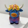 Colorful Yak Statue Resin Crafts Ornaments Christmas Decorations Small Gifts