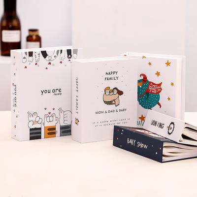 6-cal plastikowe 100 album na zdjęcia książka 4d duży sześciocalowy album książka dziecko rodzina albumy do scrapbookingu ślubne Foto Diy Craft