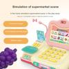 Children's Educational Supermarket Shopping Toys With Coin Toys And Merchandise
