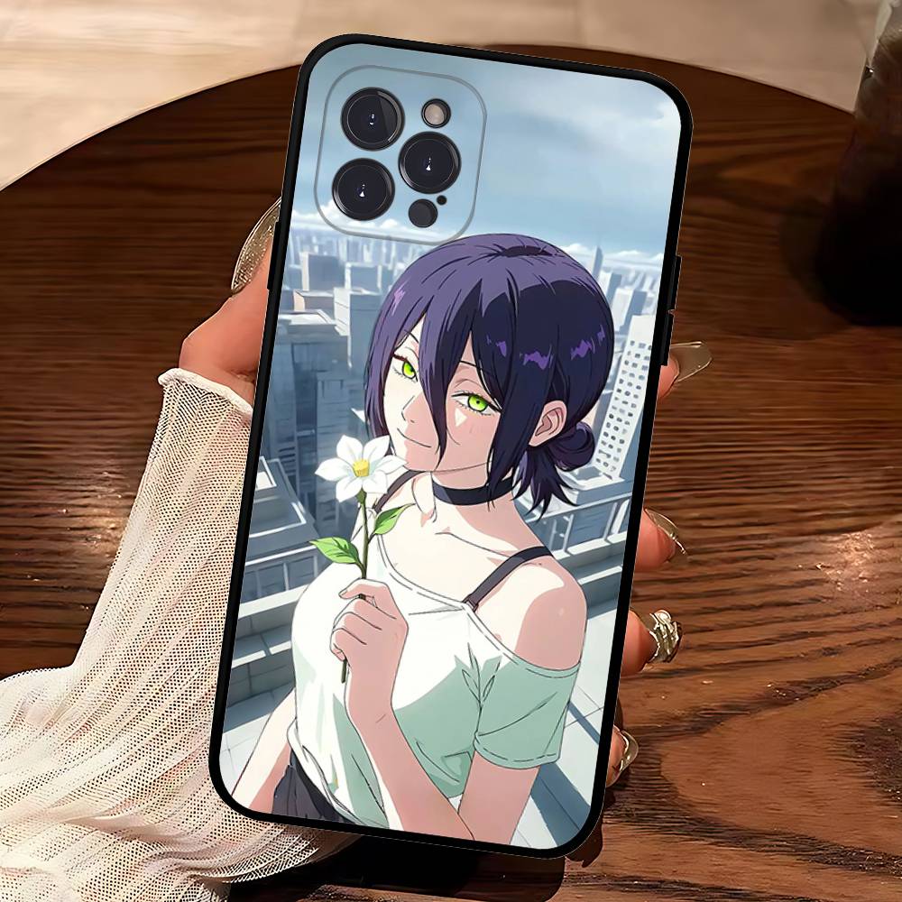 Action Anime Chainsaw Man Reze Arc Phone Case For Iphone 17 Air 16 15 14 13 12 11 Pro Max 16 15 14 Plus TPU Soft Case