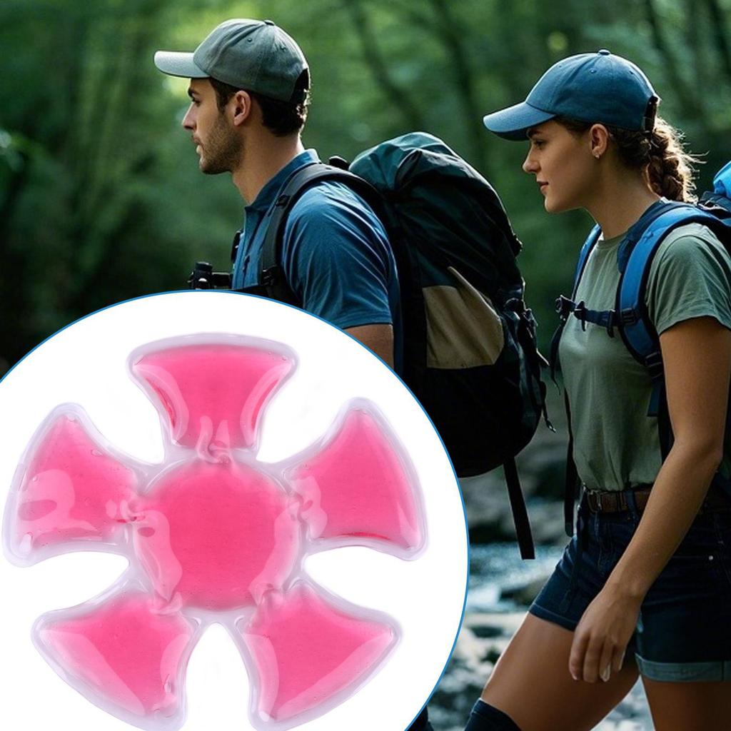 Cooling Gel Ice Pack - Foldabl Cooling Pad for Helmets & Hats Reusable Cold Compress Travel Portable Outdoor Accessory