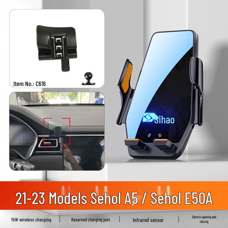 Car Phone Holder Stand for Sihao X8/E50A and A5/Center Console Navigation Base