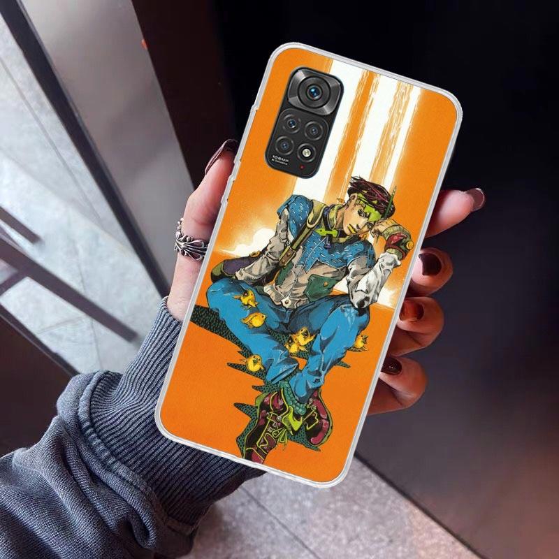 JoJo Adventure Rohan Kishibe Phone Case For Xiaomi Poco X5 X6 X7 Pro F7 Ultra M7 Redmi 15C 15 13C 13 12C 12 10 10C 10A 9 9C 9T 9