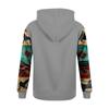 Fashion Print Loose Men's And Women's Long Sleeve Hooded Sweater