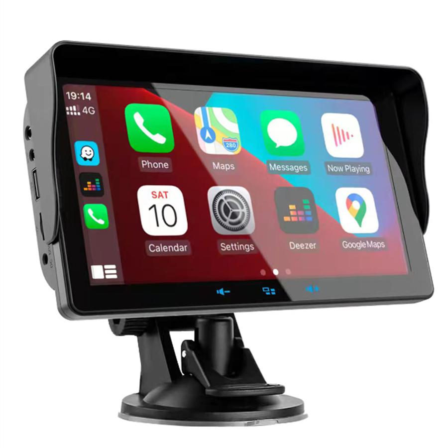 

Универсальный 7 экран для беспроводного CarPlay Android Auto автомобильный радио плеер стерео