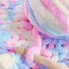 250g/Ball DIY Hand Knitting Chenille Yarn Thick Chunky Giant Yarn Cotton Thick Yarn for Scarf Cushion Handmade Crochet Hook Line