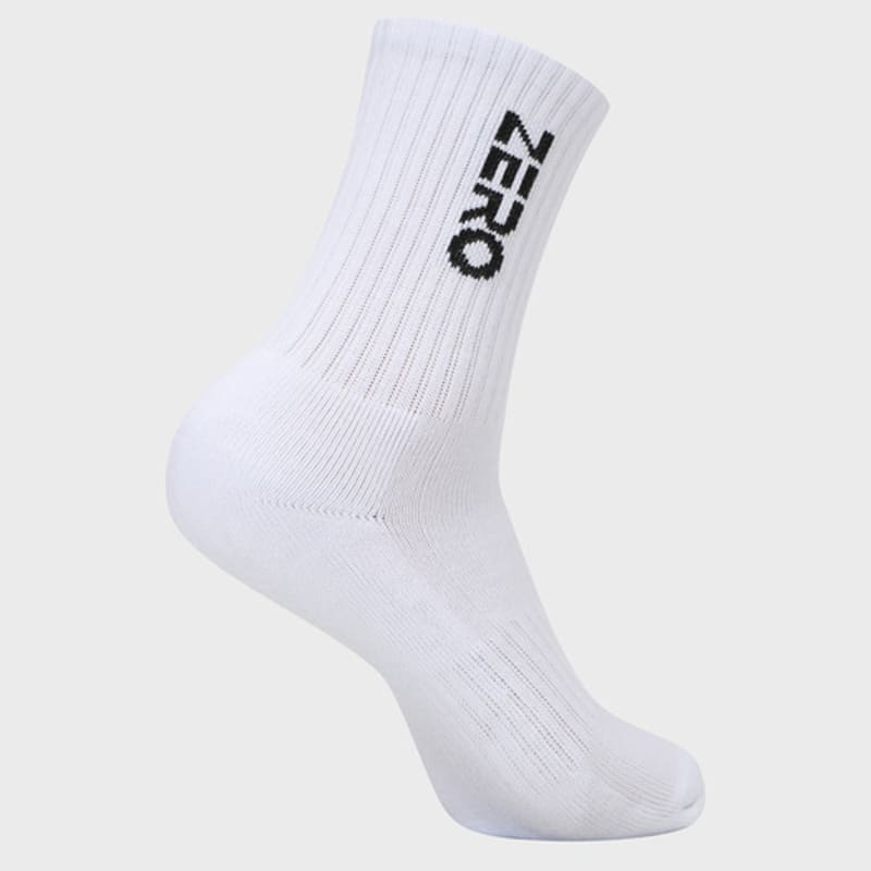 CLOUD ZERO ZERO Crew Socks (2P) (0097050) CZFAF1SC902SB-WHITE