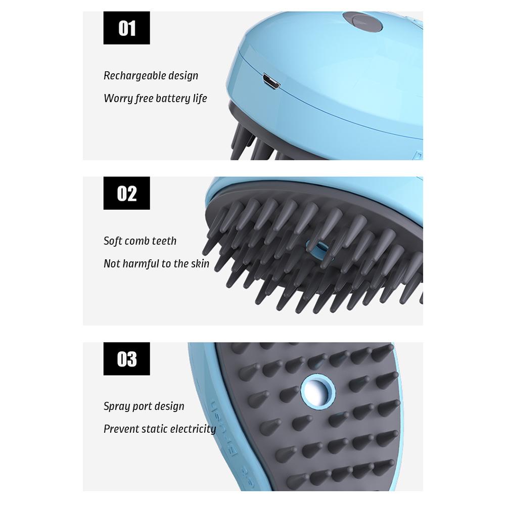 Whales Appearance Pets Hair Comb Multifunctional Anti-static Cat's Hair Cleaning Tool For Pet's Use