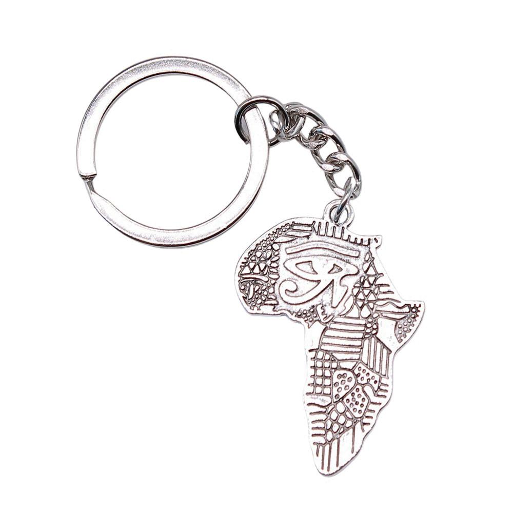 28mm Key Ring Hamsa Hand Eye Of Horus Wedding Jewelry Findings QY025