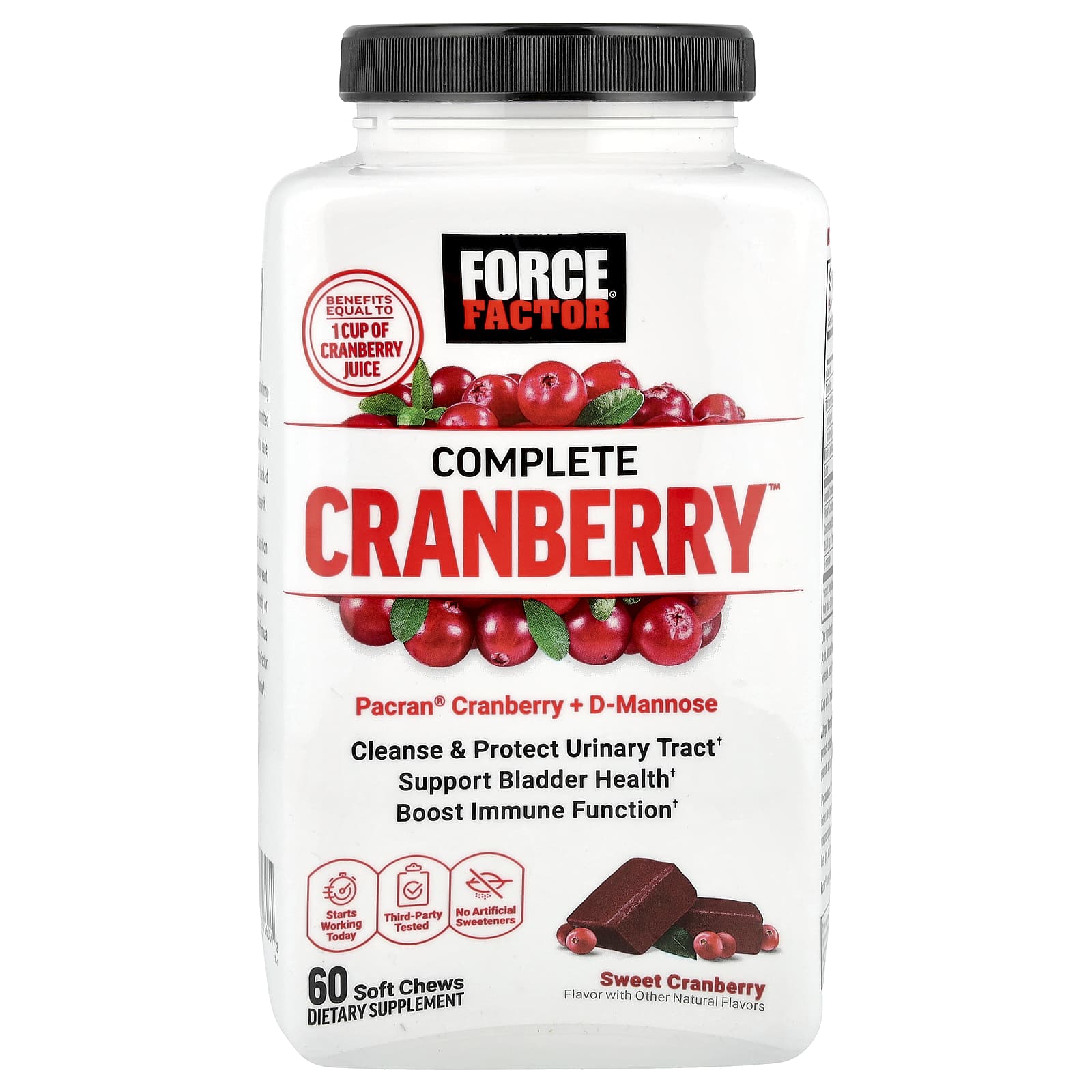 

Complete Cranberry™, Sweet Cranberry, Soft Chewables, 60 Pieces