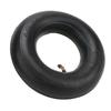 2PCS 4.10 3.50‑4 Inner Tubes with TR87 Bent Valve Stem Rubber Heavy Duty for Garden Cart Tractors Snow Blowers
