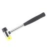 Rubber Hammer Double Faced   Steel Pipe Handle Hand Tool for Installation Repair