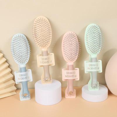 Creative ABS Air Cushion Combs Fashionable Hair Smoothing Square Massage Scalp Massage Hairdressing Comb Macaron Color