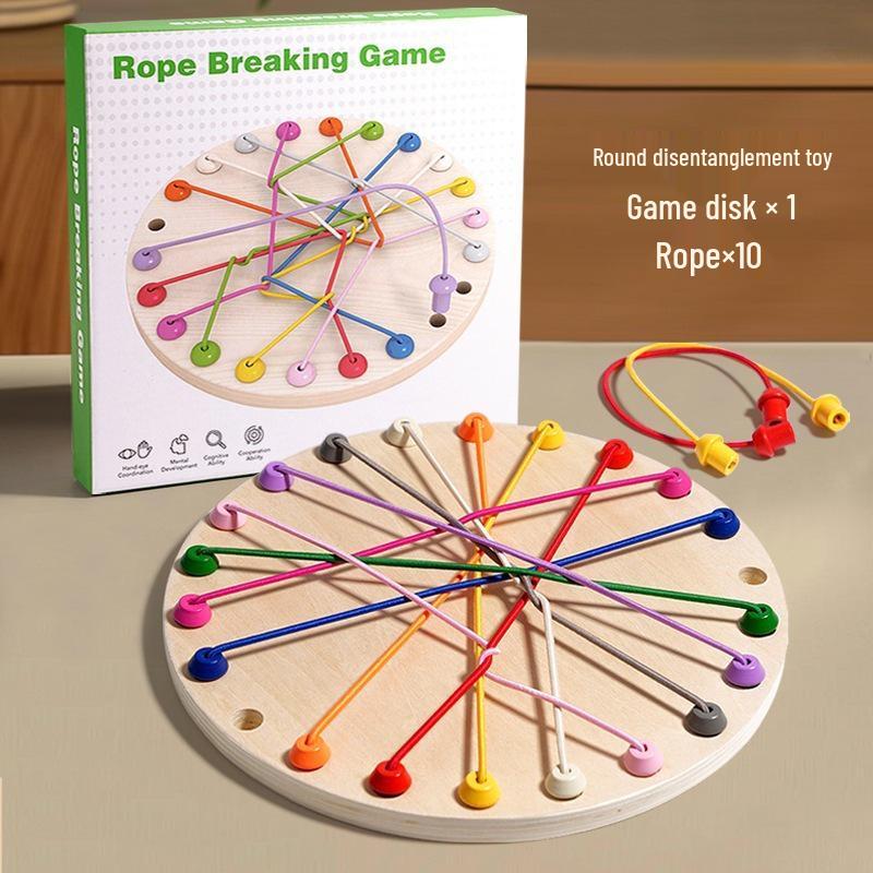 Rope Knot Challenge: Educational Logic Board Game