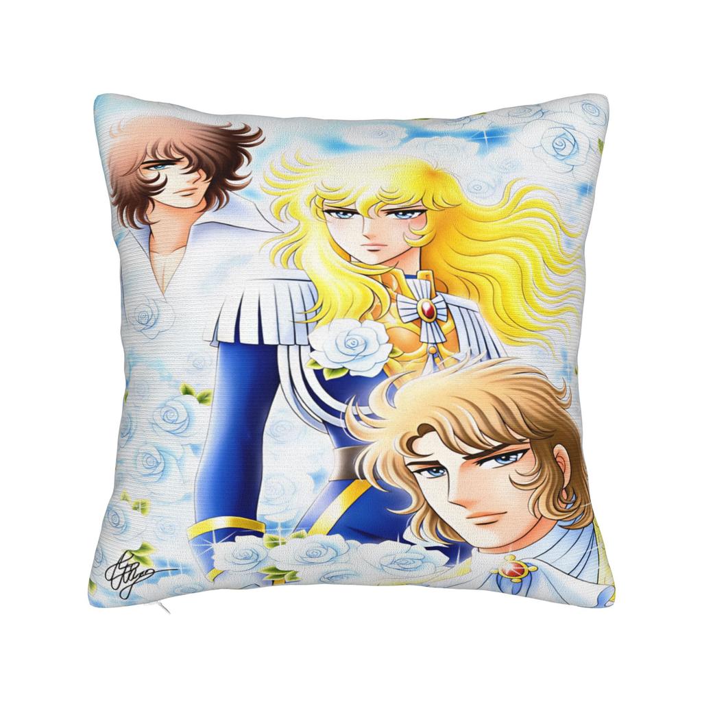 Rose of V-Versailles Lady  Pillow Case  Design Pillow Cover For Office Car Home Decor Kawaii Pillowcases