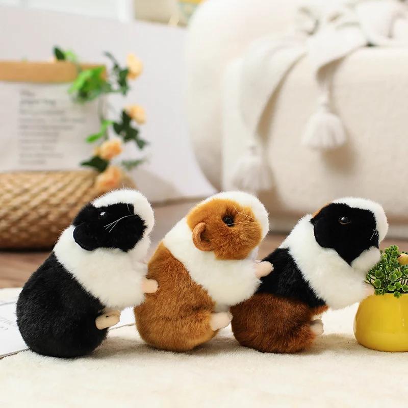 Peluche Cavia Ultra Morbido Realistico Giocattolo Animale di Peluche Carino per Regalo Bambini e Collezionisti