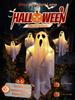 Halloween Ghost Pendant Lamp String Lights: Spooky LED Decor for Indoor/Outdoor Halloween Party