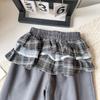 Girls' Korean Style Three-Piece Outfit: Fashionable Vest, Base Shirt & Long Pants for Autumn & Spring (AQB005)