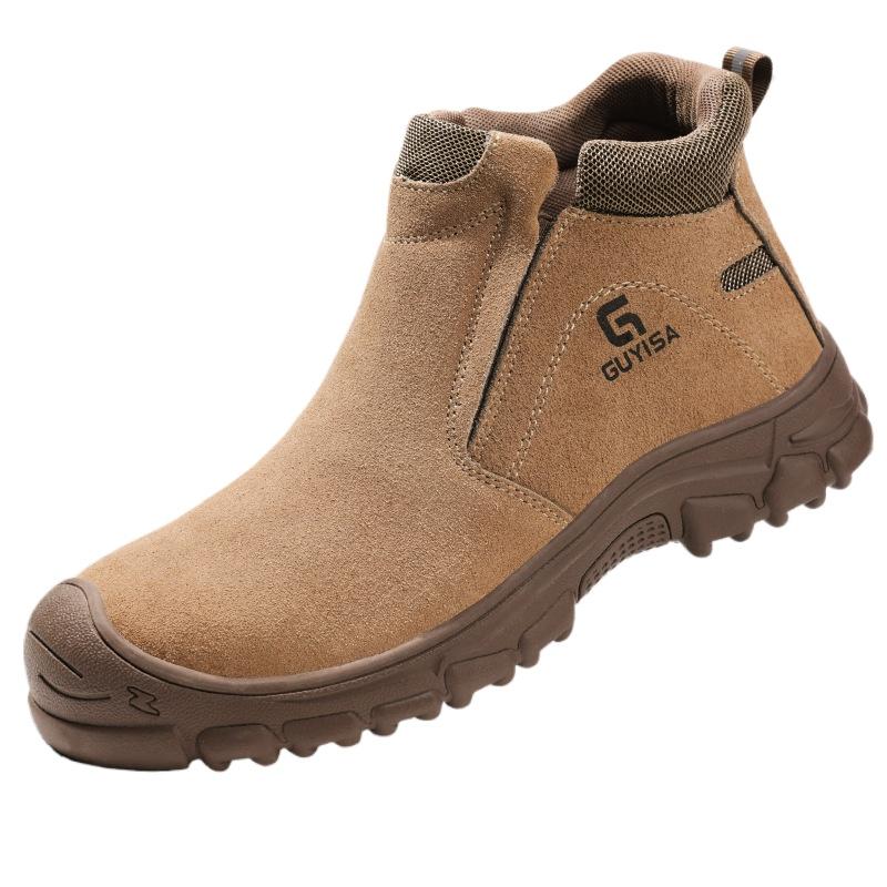 

Новые рабочие ботинки для страхования, мужские огнестойкие ботинки сварщика с цветочным узором, нескользящие, небьющиеся, непрокалывающие стальные чехлы, резиновая подошва, износостойкие ботинки 45