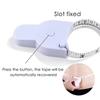 Automatic Telescopic Measuring Tape Soft Body Sewing Ruler with Centimeter Scale White Tool for Tailor and Daily Use