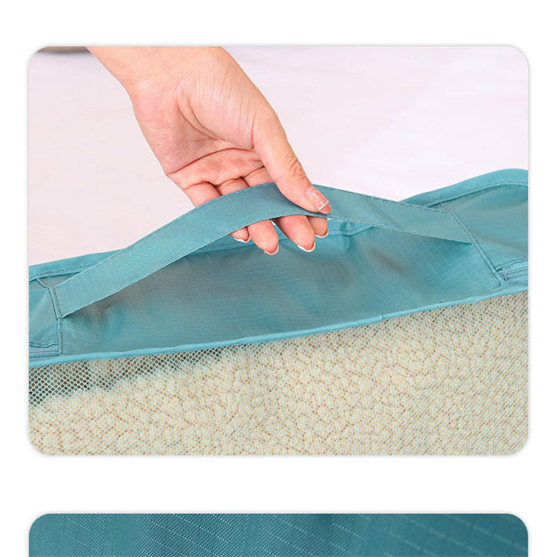 Travel Organizer Bag Reisebag Duffel Bag Oppbevaringsbag Reise Oppbevaringsveske Sett Sammenleggbar kompresjonsveske