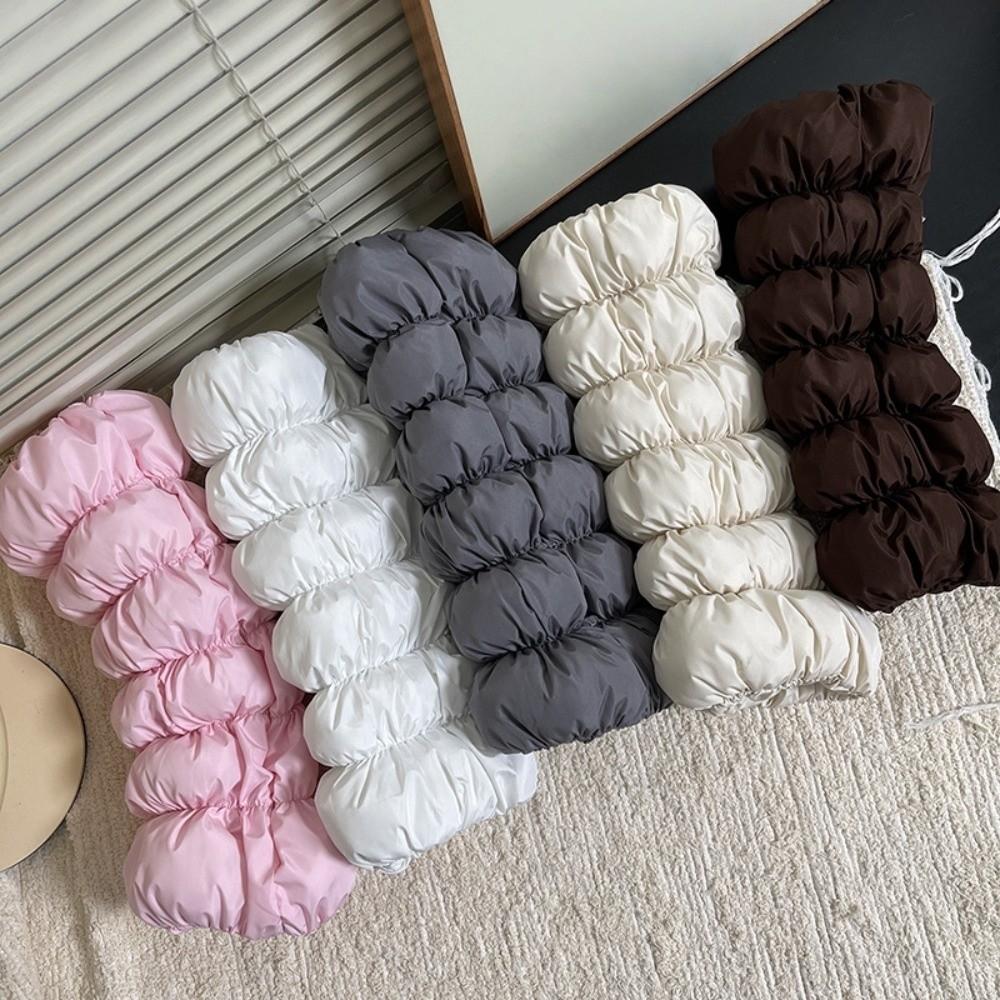 Thickened Down Cotton Leg Warmers Fluffy Boots Cover Lolita Loose Socks Foot Cover  Women