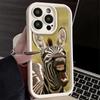 Phone Case for iPhone 17 Air 16E 15 16 Pro Max Funny Donkey Animal Cover 14 Plus 13 12 Mini Soft Shell Silicone Fundas