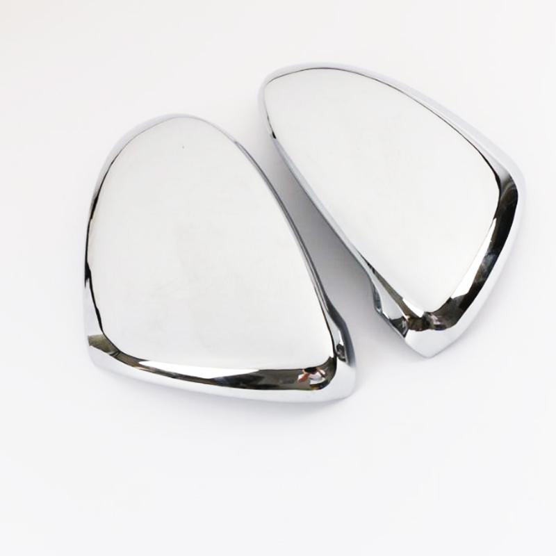 For Volkswagen VW Touran 2015- Car Side Rearview Mirror Cover Trim Accessories Chrome Silver Turn Signal Mirror 2016