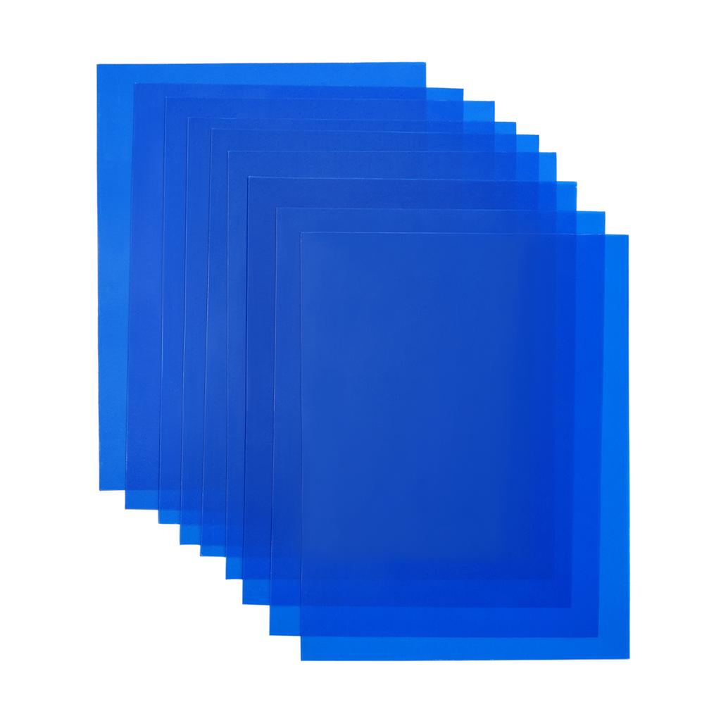 9 Stück 30 * 20cm Fotografie Licht Farbfilter Set Transparentes Licht Gel Blatt für Studiofotografie Porträt Video