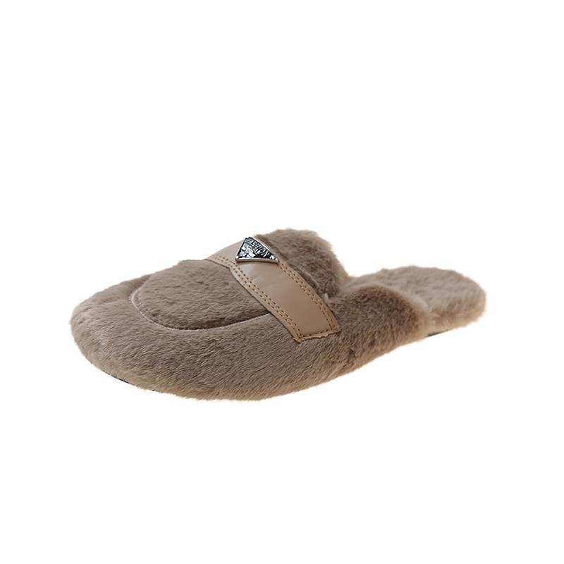 

Мода 2024 года, новые модные зимние туфли на плоской подошве, плюшевые бархатные пряжки, круглая головка, повседневные мягкие теплые женские ботинки 39 хаки