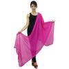 Chiffon Blend Dupatta Long Stole Women Neck Wrap Indian Scarves Chunni