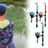 Kids Fishing Rod and Reel Combo Kids Fishing Pole for Outdoor Travel Starter