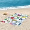 Tamagotchi Friends Beach Towel Soft Microfiber Quick Dry Absorbent Quick Towels For Bath